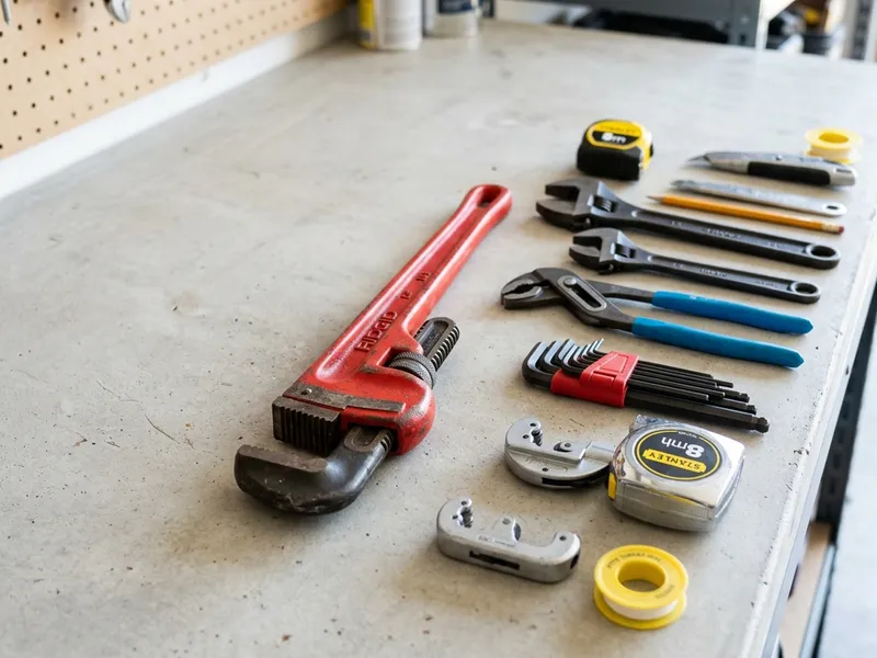 Professional plumbers in Munford, TN equipped with top-tier tools for residential and commercial plumbing services.